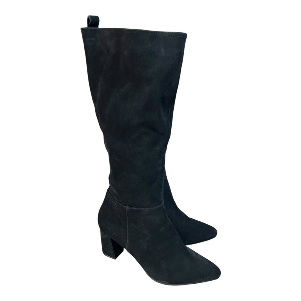 Blondo Waterproof Black Knee High Suede Boots Women’s Shoe Size 10