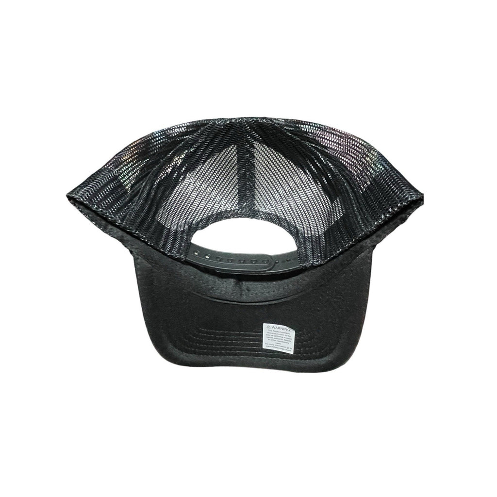Lake Tahoe Black Mesh Snapback Hat New