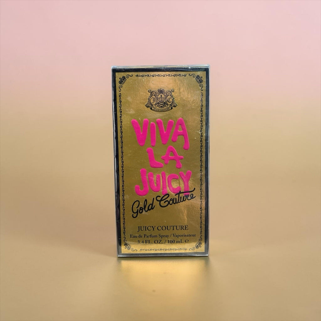 Viva La Juicy Gold Couture Eau de Parfum 3.4 Oz NIB