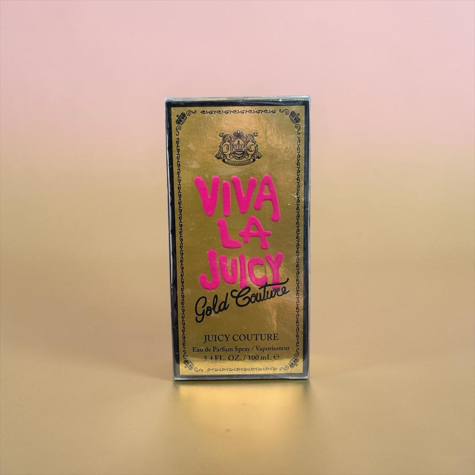 Viva La Juicy Gold Couture Eau de Parfum 3.4 Oz NIB