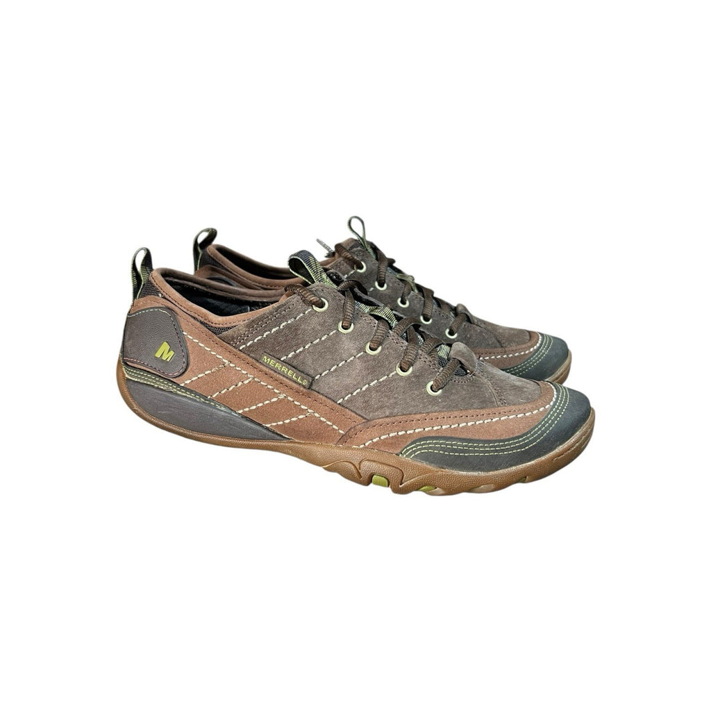Merrell Mimosa Lace-Up outdoor sneakers in brown suede Women’s 7.5