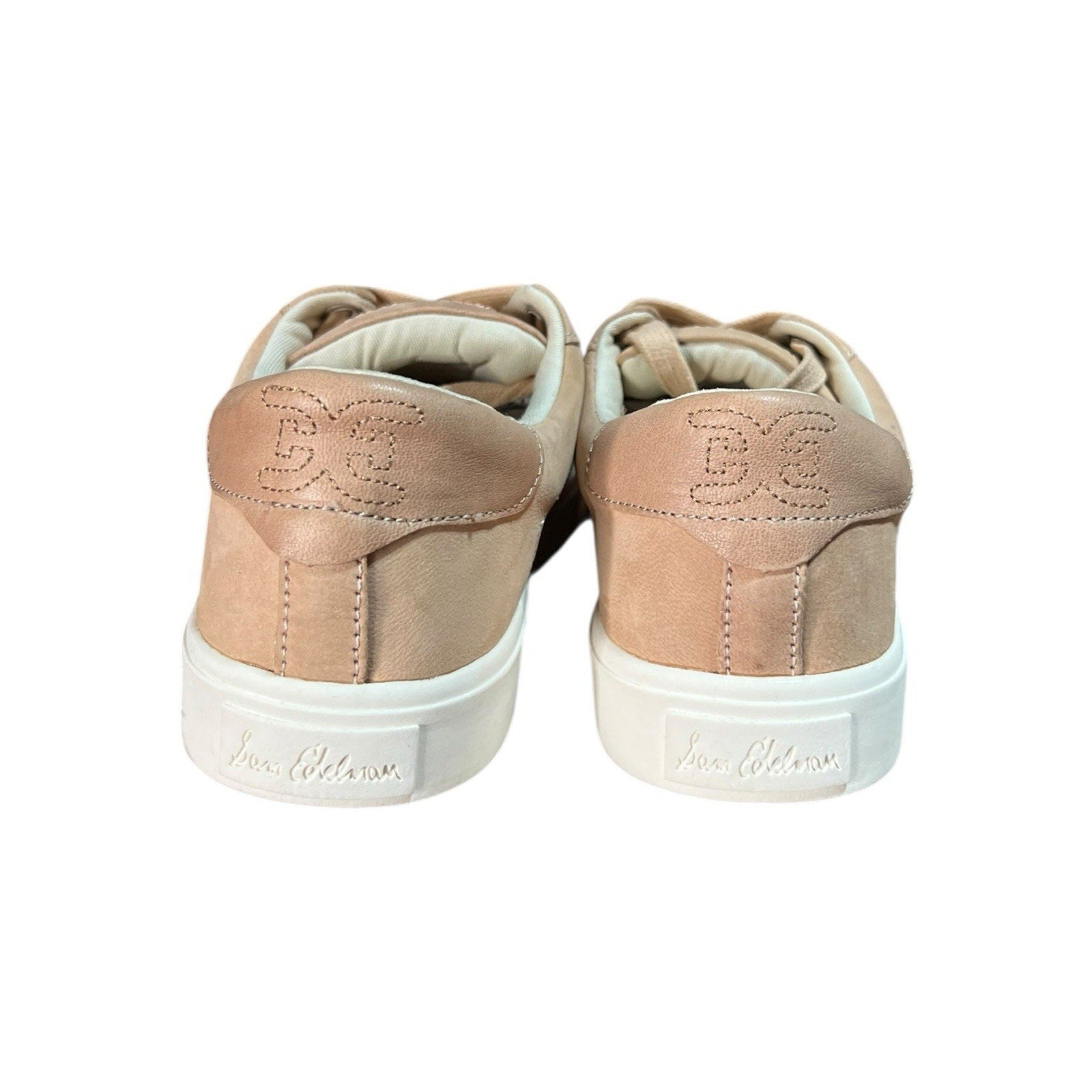 Sam Edelman Women's Ethyl low-top sneakers Ecru Color Size 9.5 New