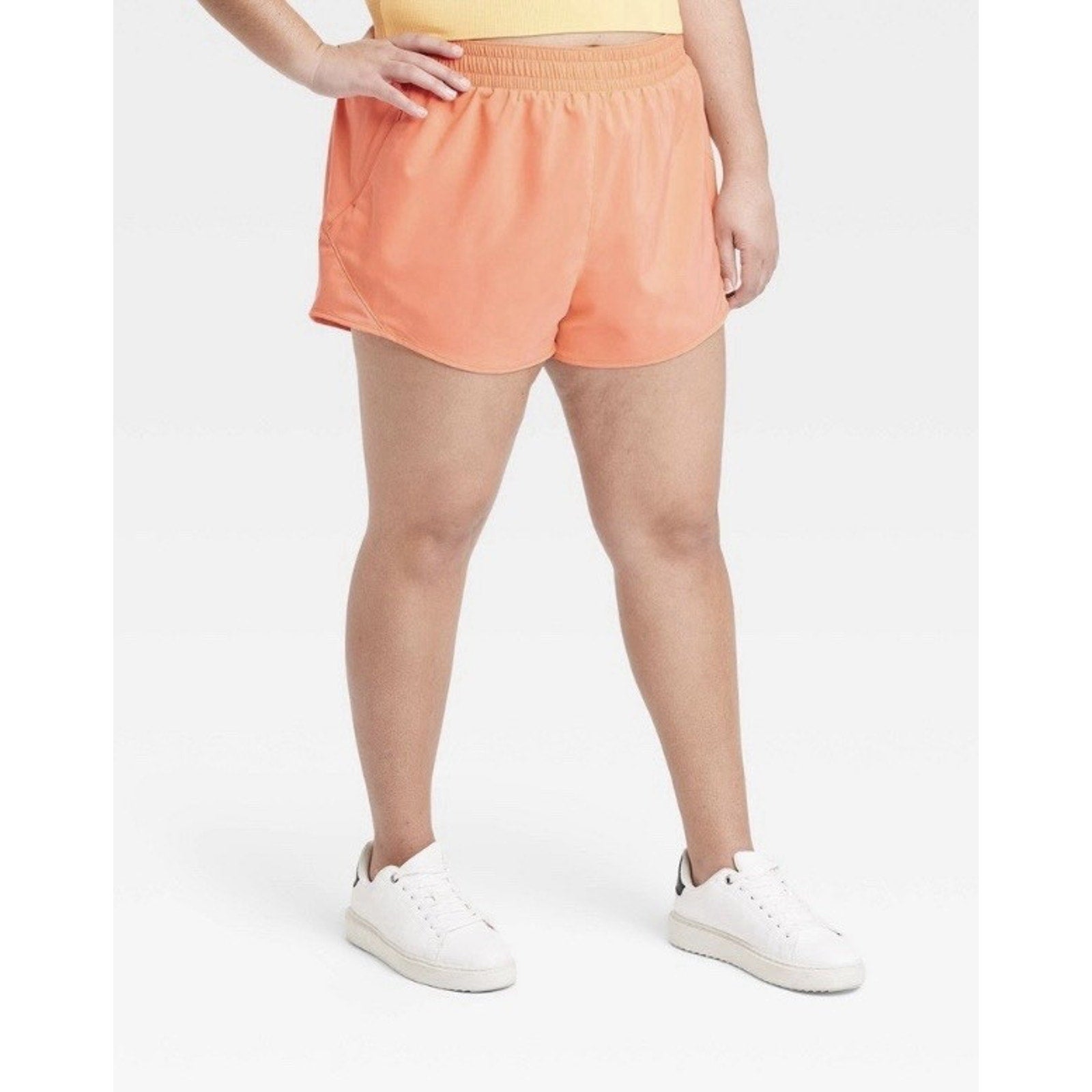 All In Motion Coral Pink Women’s Athletic Shorts Size 1X New