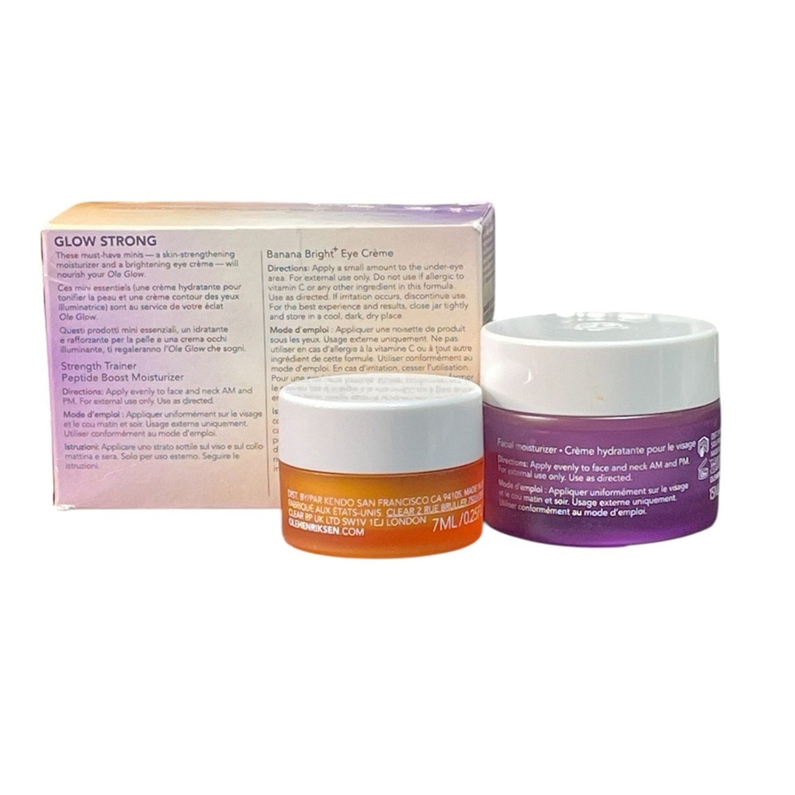 Ole Henriksen Bright Eye Crème and Peptide Moisturizer Set