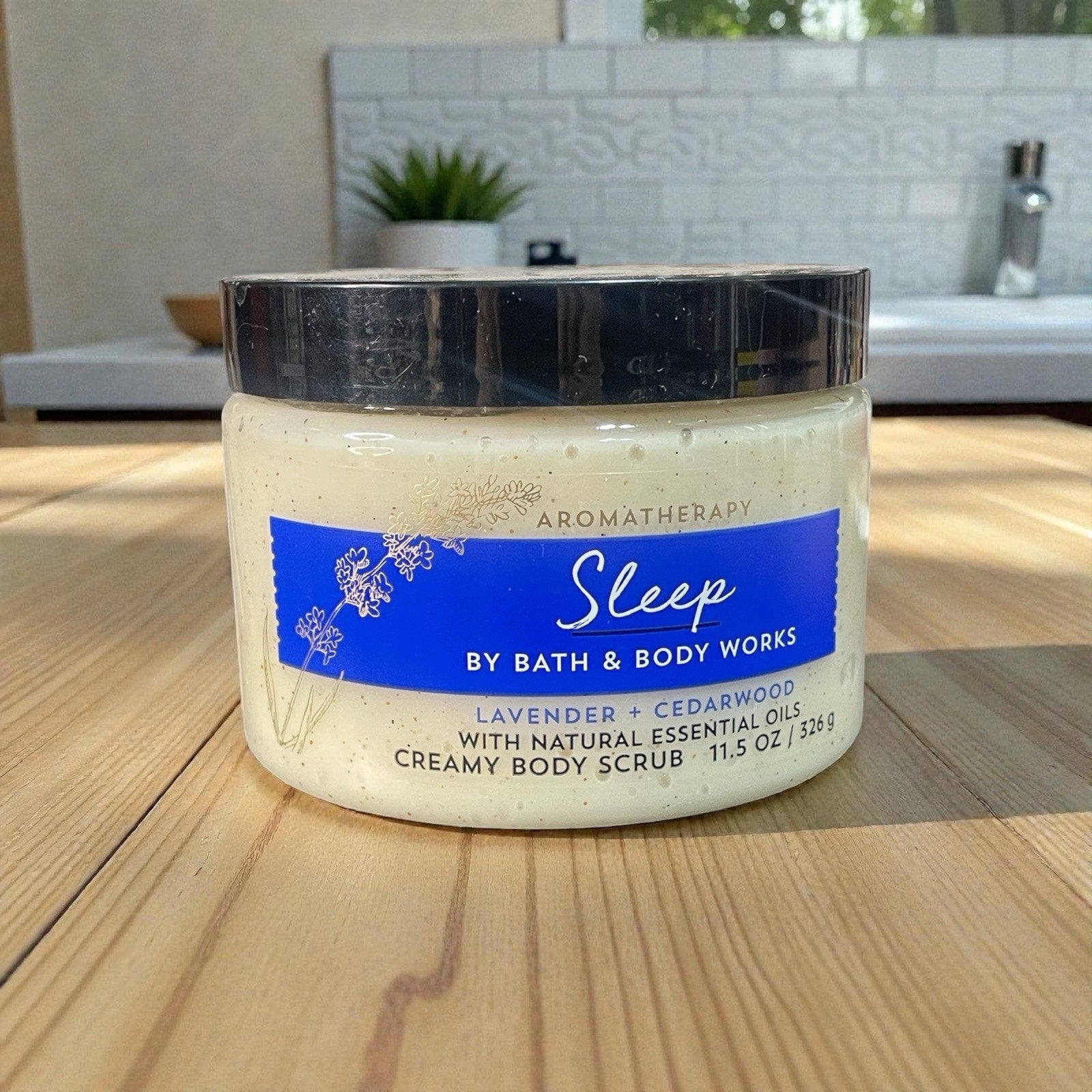 Bath & Body Works Sleep Lavender Cedarwood Creamy Body Scrub 11.5 oz New