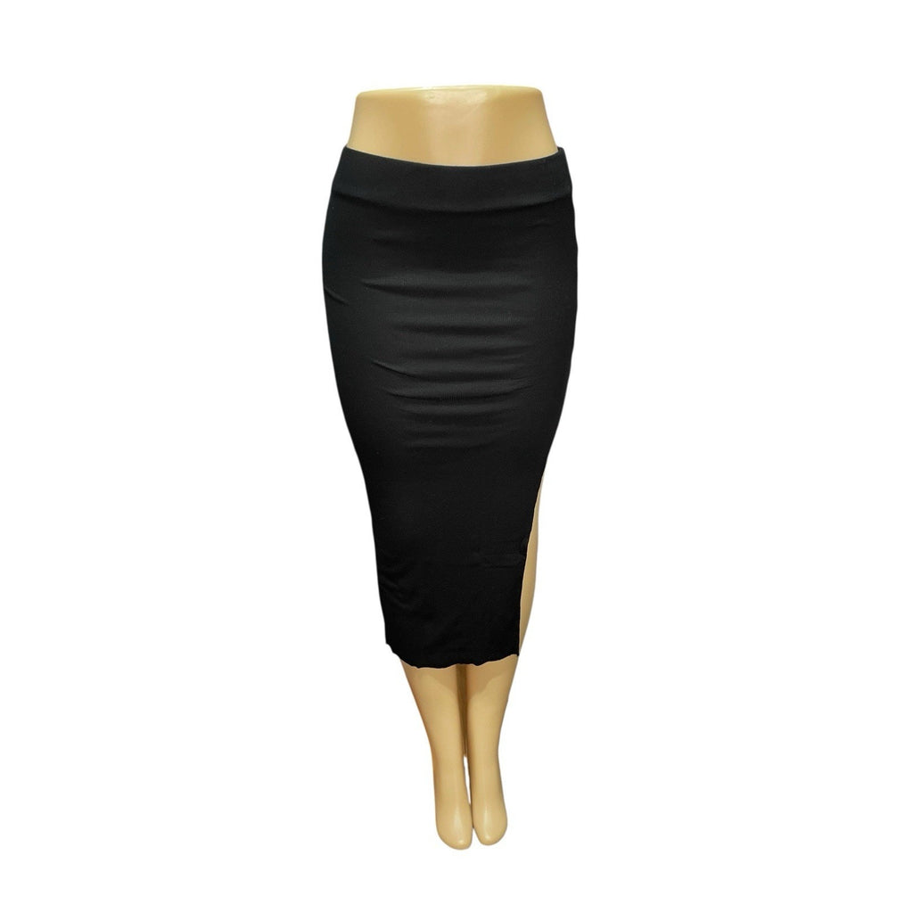 Cotton Citizen Black Midi Skirt Women’s Size M