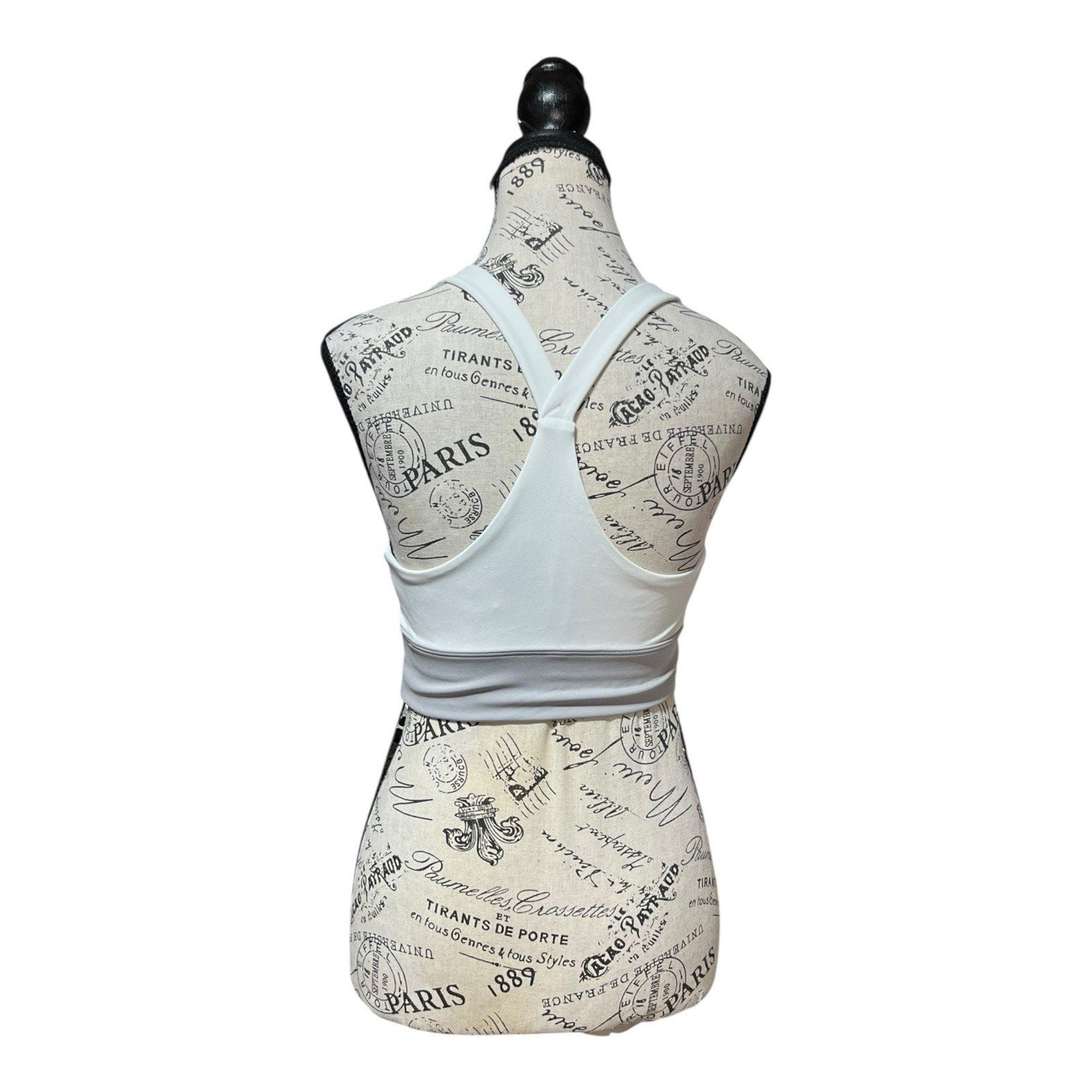 Natori Impulse Bralette White And Gray Women’s Size S New