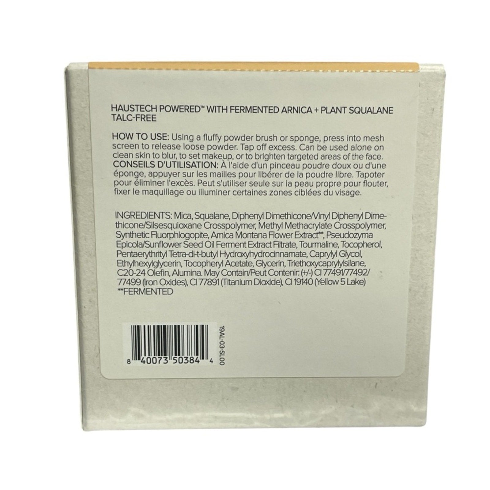 Haus Labs Bio-Blurring Loose Setting Powder in Shade Golden NIB