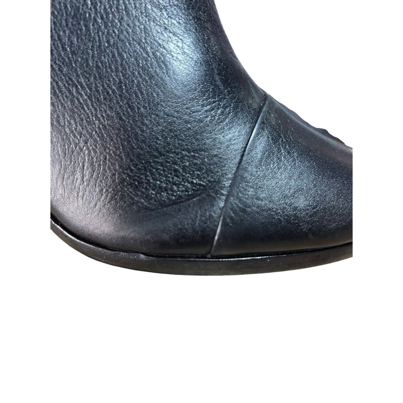 Rag & Bone Harrow ankle boot in black leather Women’s Size 9