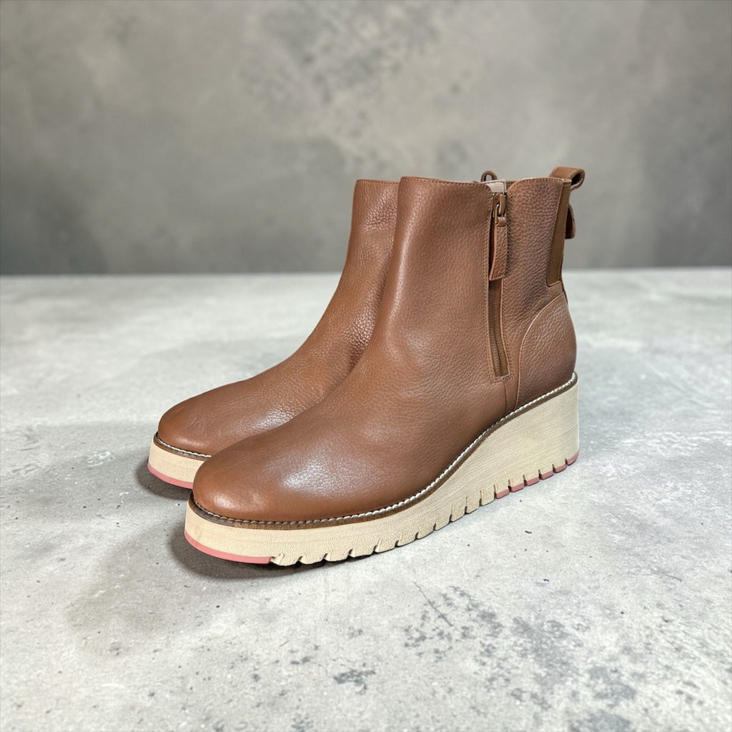 Cole Haan Zero grand City Tan Ankle Bootie Womens Shoe Size 11B