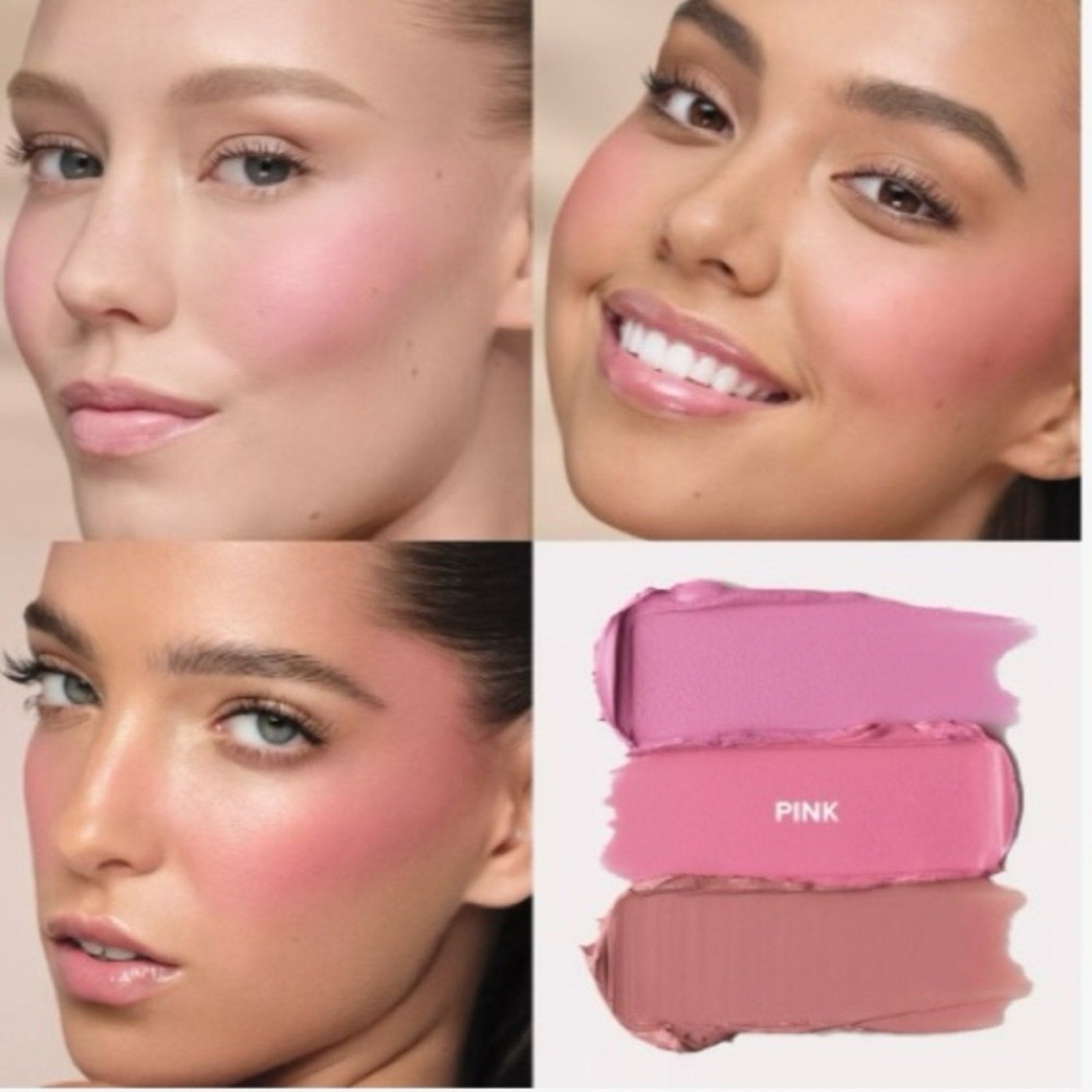 Anastasia Blush Trio in Pink cream blush NIB MSRP $38
