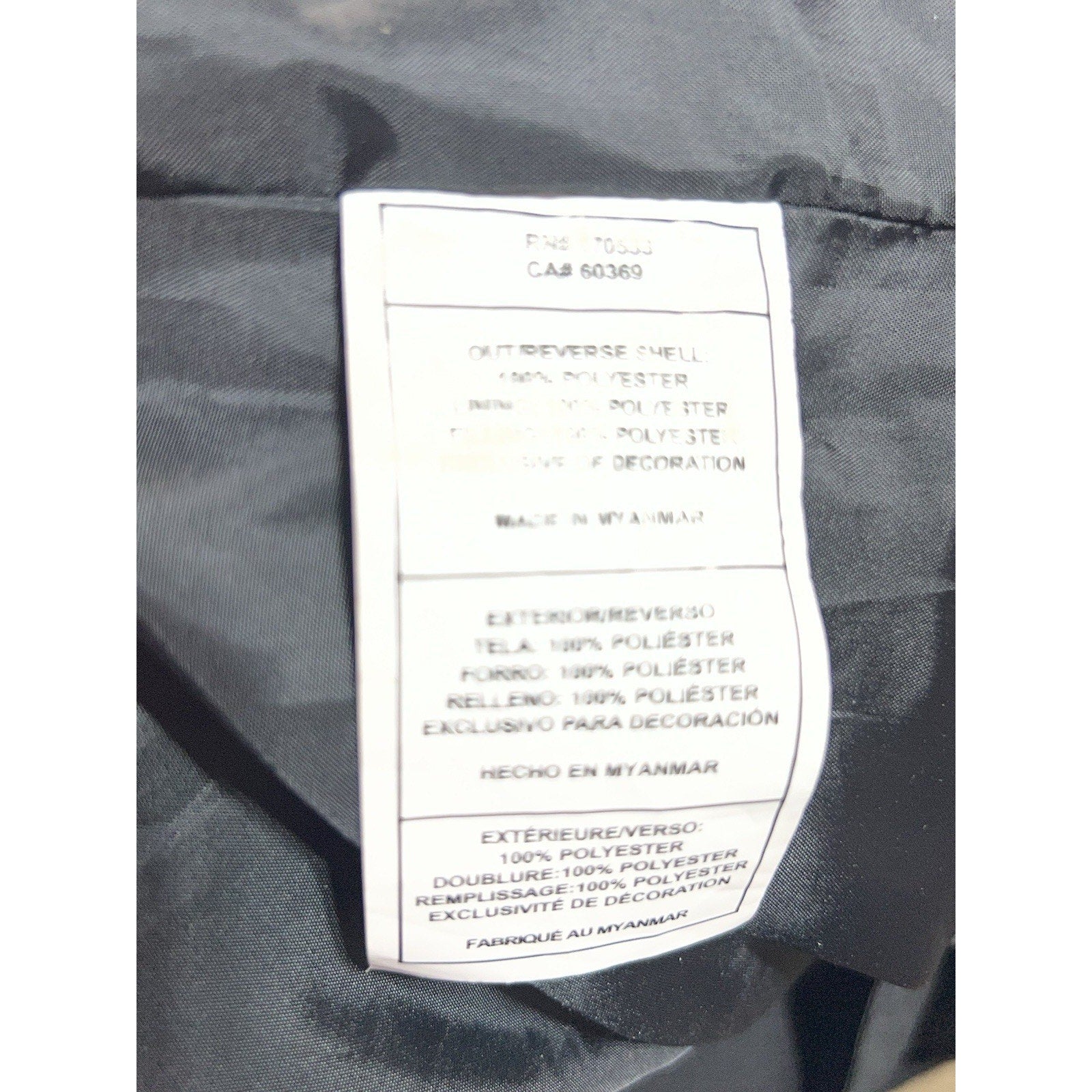 Canada Weather Gear Long Black Hooded Puffer Coat Size M NWT $400 MSRP