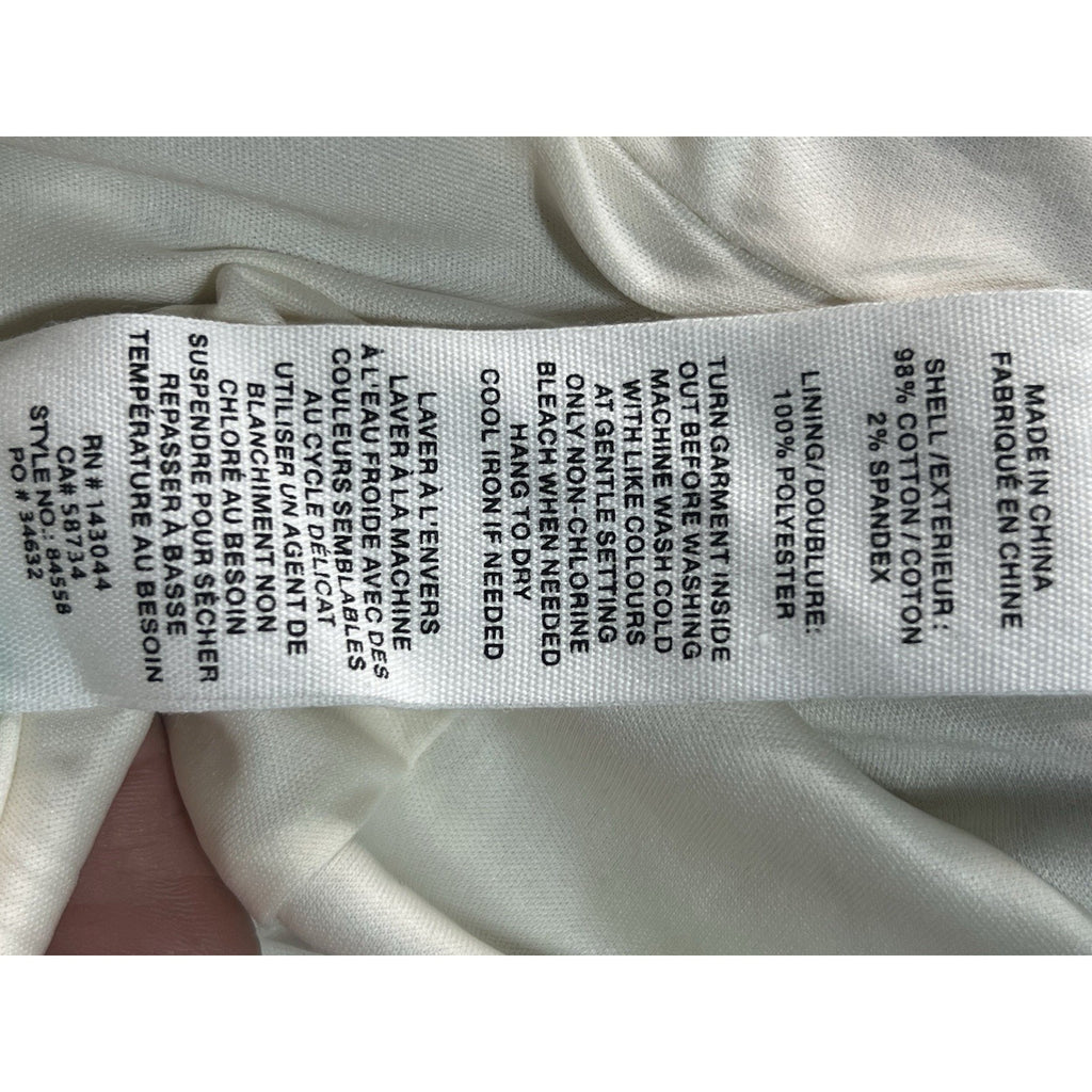 Avec Les Fillies Blue And White Dress Size 14 New $MSRP $158