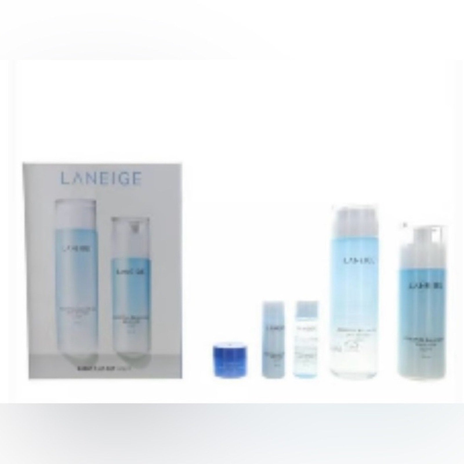 Laneige Essential Balancing Skin Refiner and Emulsion 5 Piece set