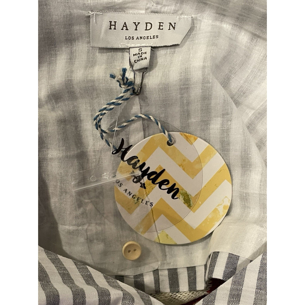 Hayden Small Cropped Hampton Stripe Tank - NWT