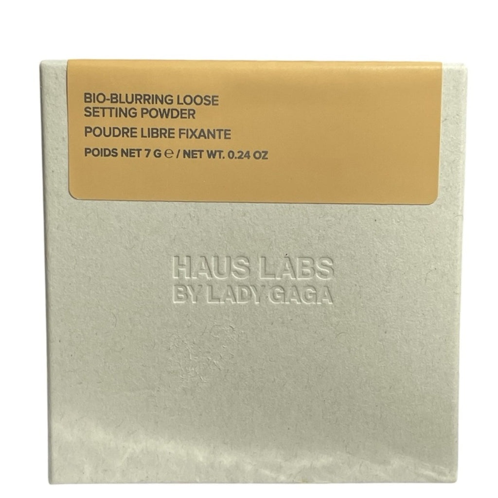 Haus Labs Bio-Blurring Loose Setting Powder in Shade Golden NIB