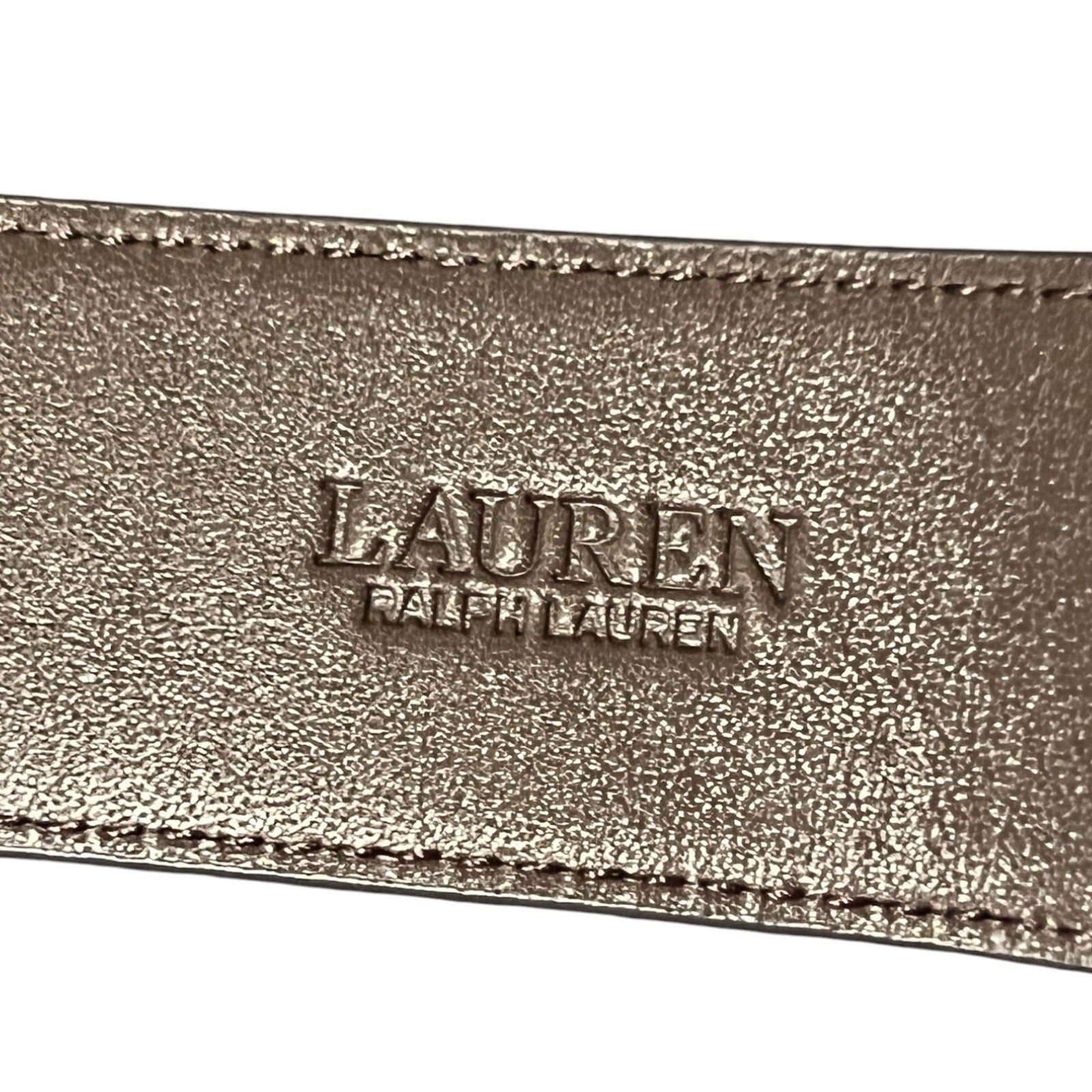 Lauren Ralph Lauren Women's Glen Plaid Haircalf Wide Belt Size S MSRP $115 New