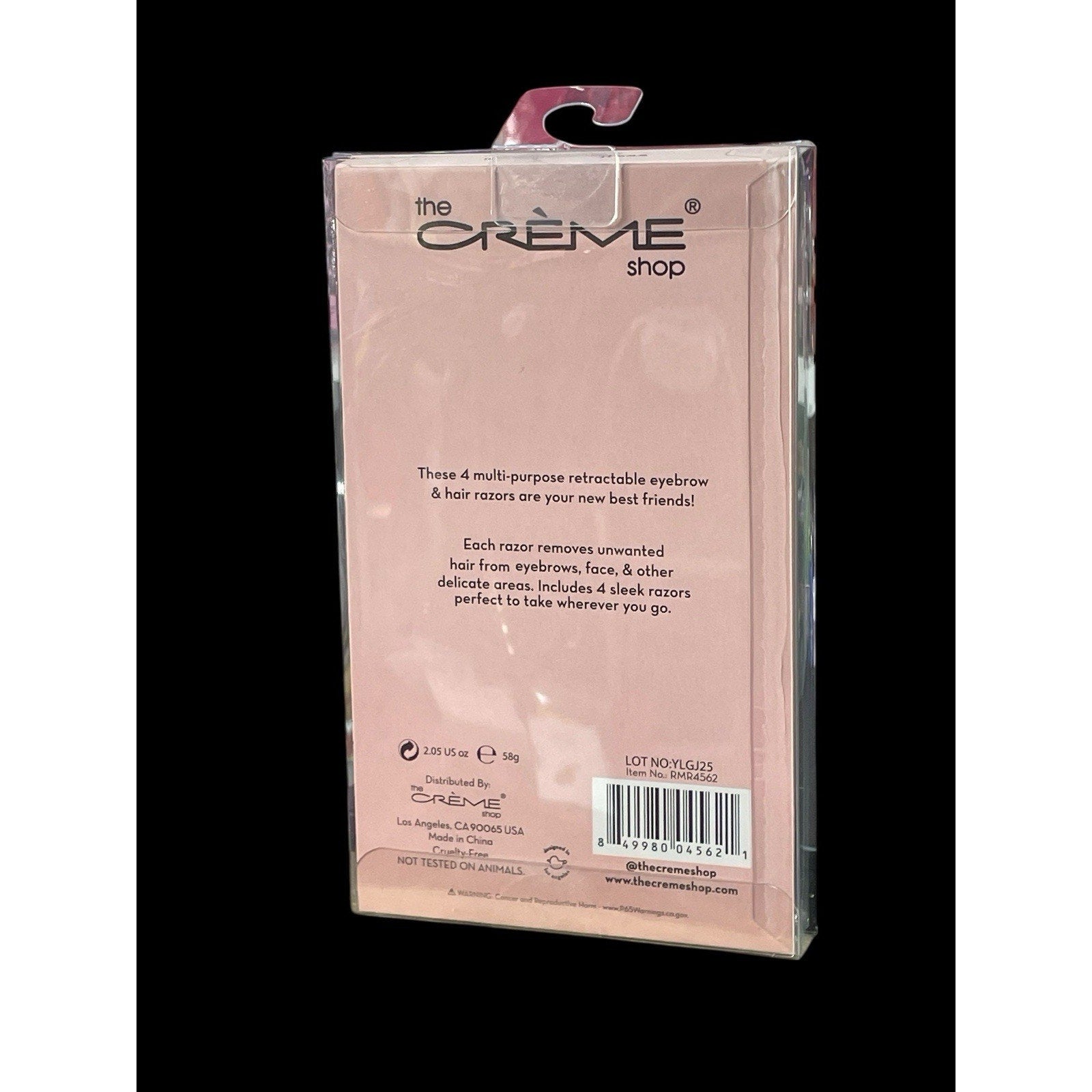 The Crème Shop Retractable Multi-Use Razors New In Box