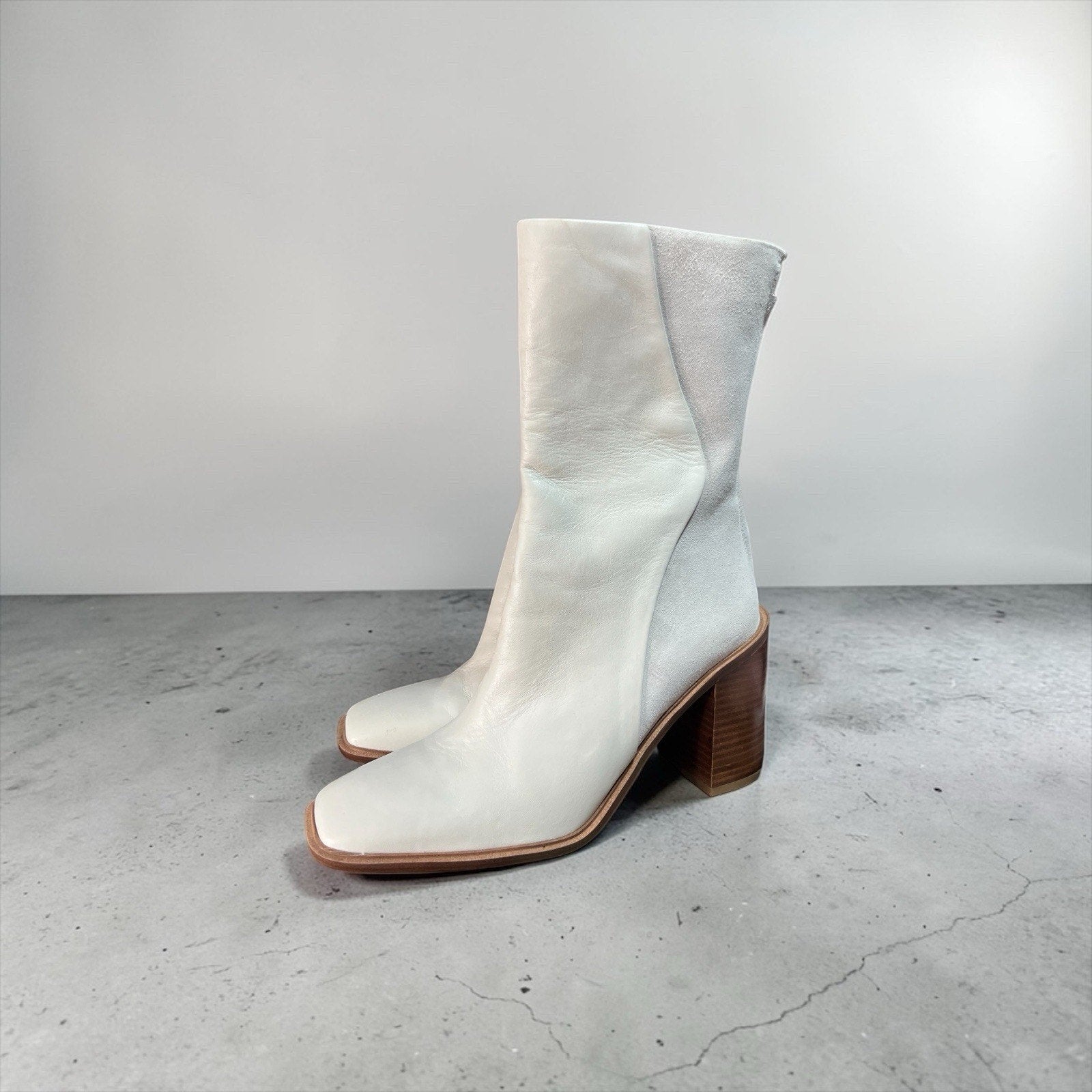 Franco Sarto Stevie Ivory Boot New Women’s Shoe Size 9