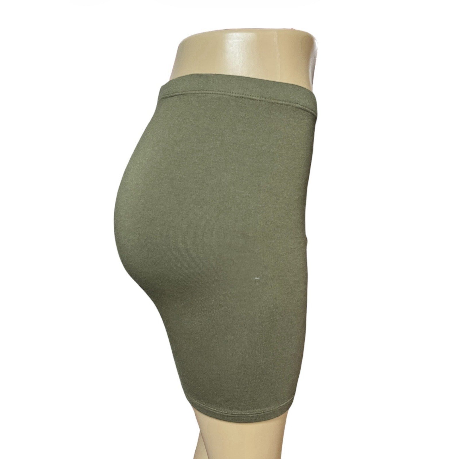 Cotton Citizen Olive Green Athletic Short Women’s Size M NWOT