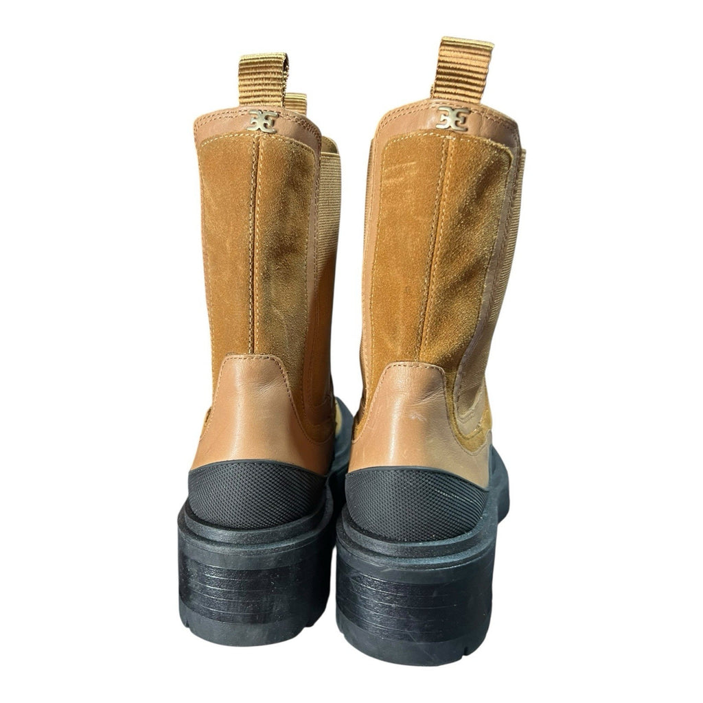 Sam Edelman Tan Suede Boots Women’s Size 7.5