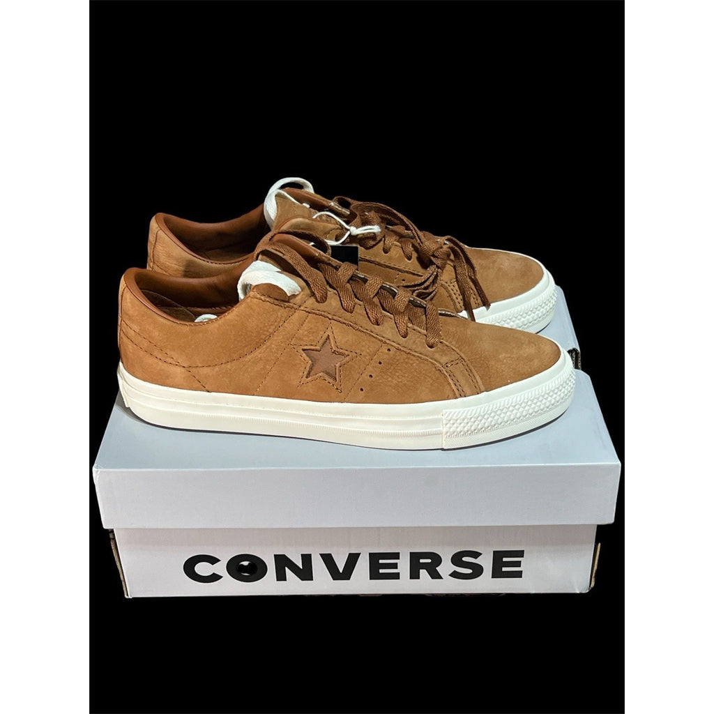 Converse One Star Pro Nubuck Warm Tan & Egret Skate Shoe NIB Womens 10