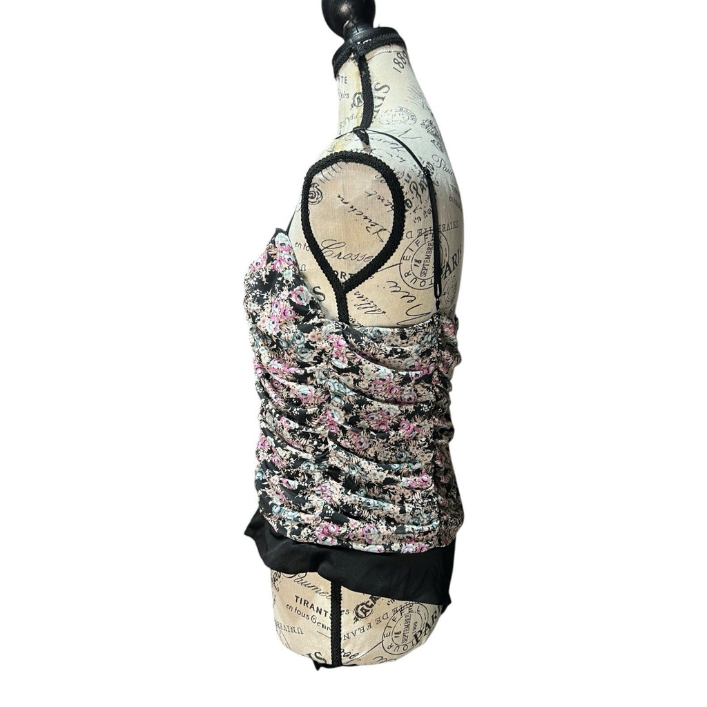 AFRM floral mesh bodysuit Women’s Size XL