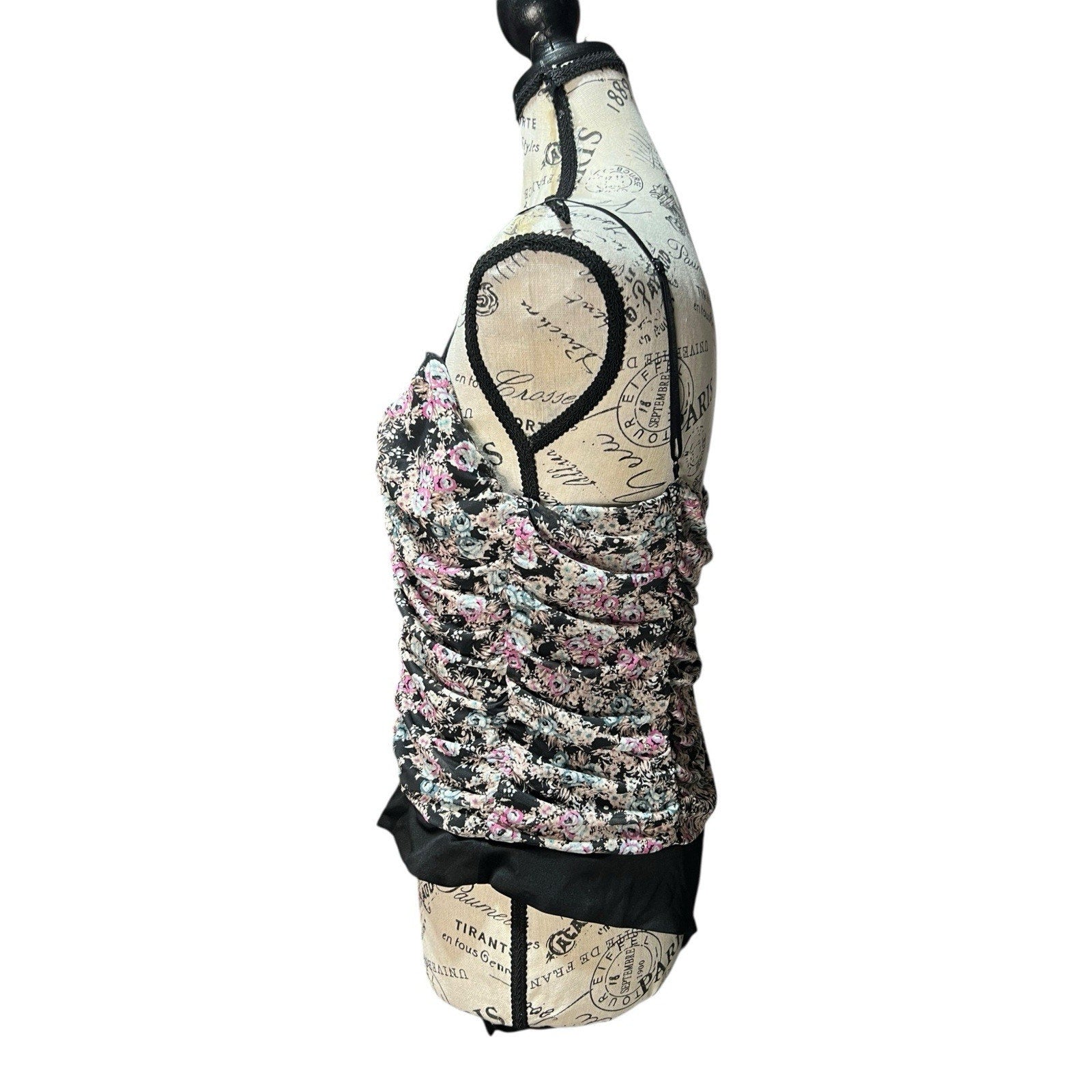 AFRM floral mesh bodysuit Women’s Size XL