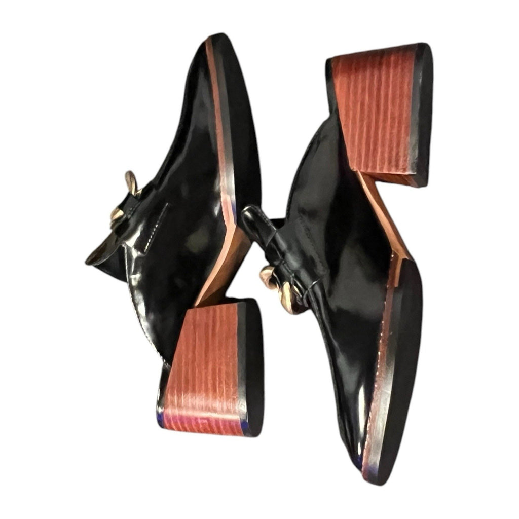 Steve Madden "Lorie" mules Black Patent Women’s Size 8M