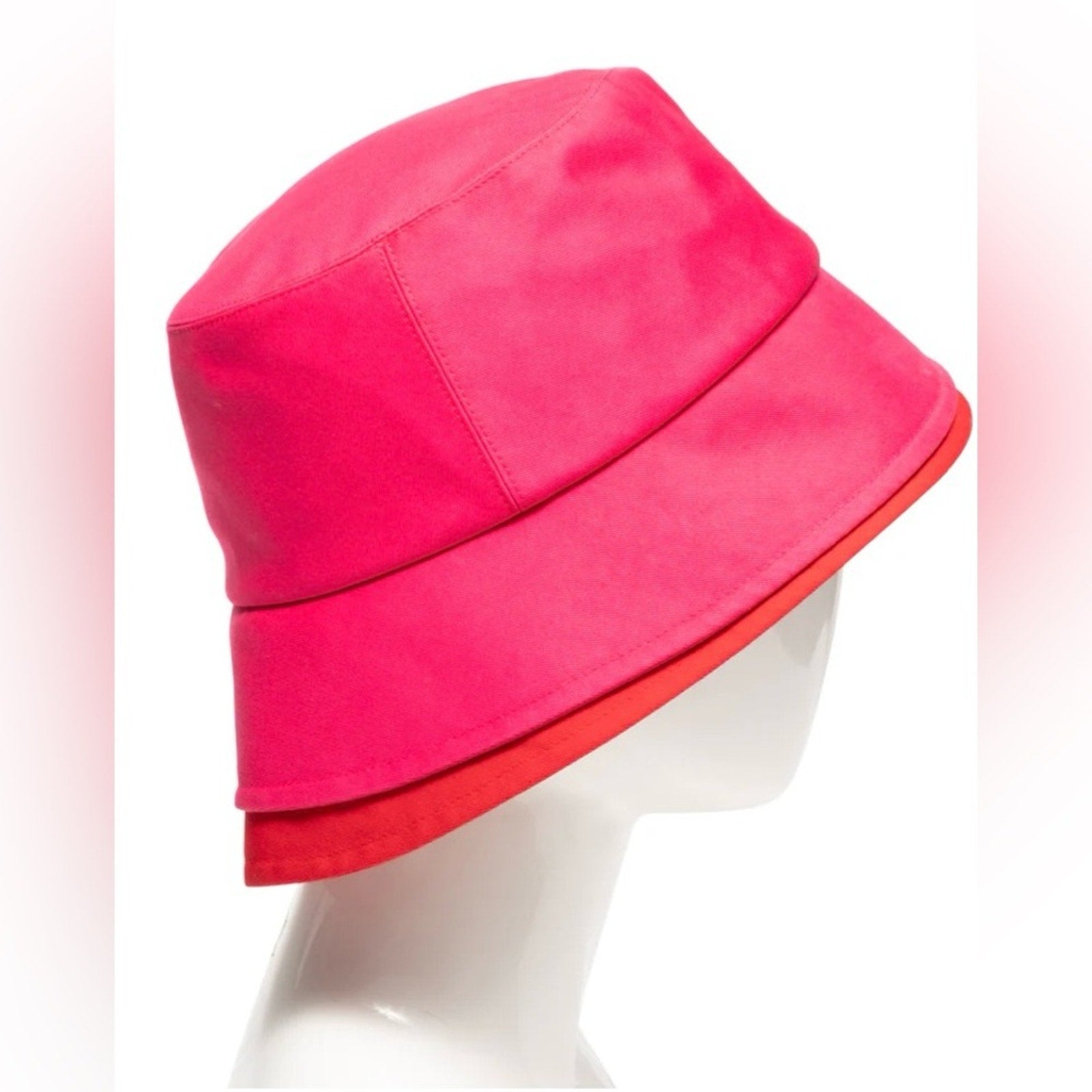 Eugenia Kim Pink and Red Bucket Hat NWT MSRP $225