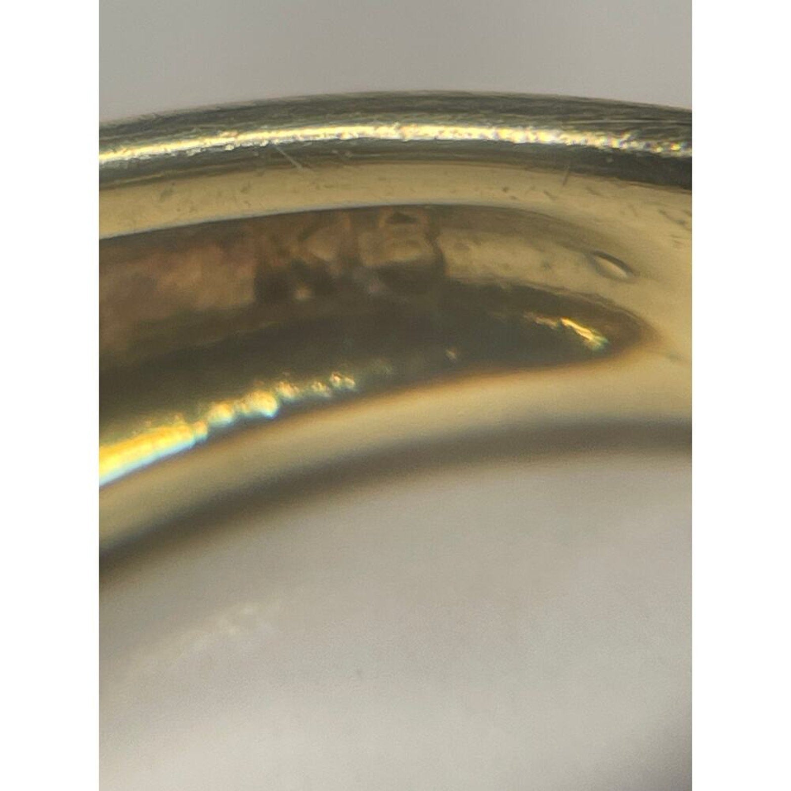 18k Solid Gold 2.19 CT Lolite Ring size 5