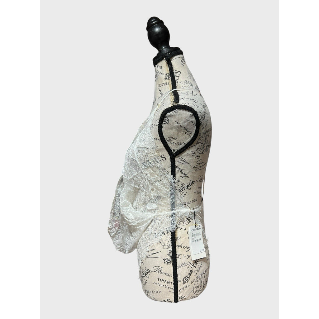 Suzy Black ivory One Piece Lingerie Womens Size S NWT