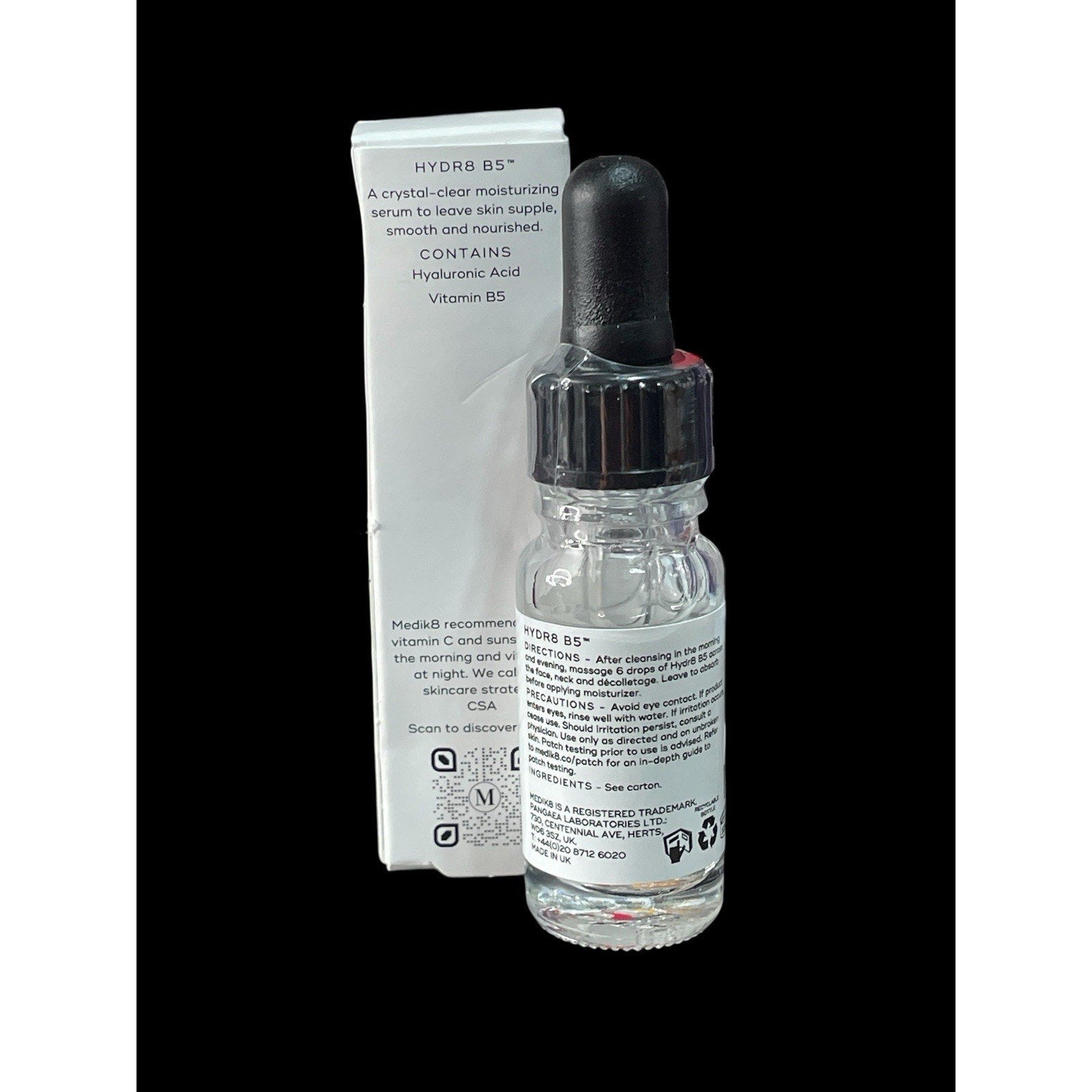 Medik8 Hydr8 B5 Liquid Rehydration Serum .27 Oz NIB