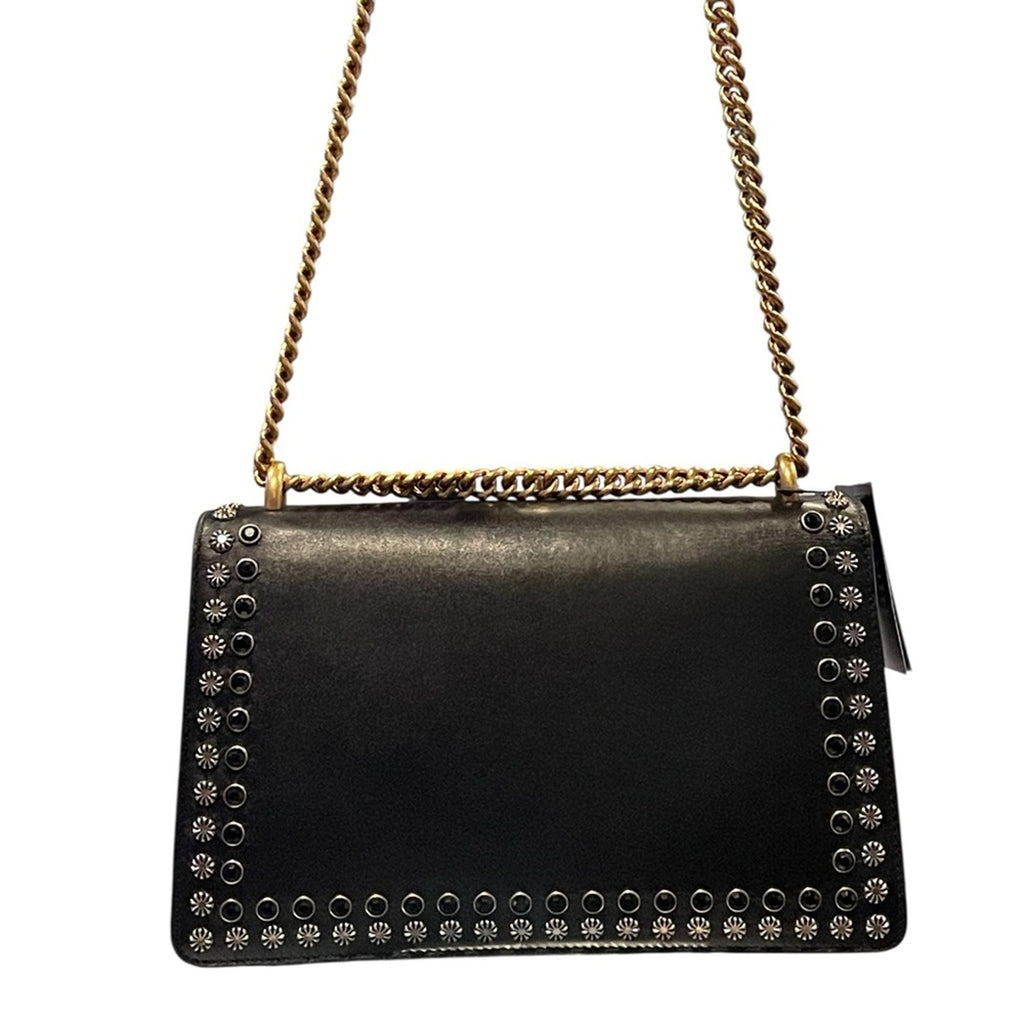 Gucci Dionysus Studded Small Shoulder Bag in Black COA IS INCLUDED and Dust bag