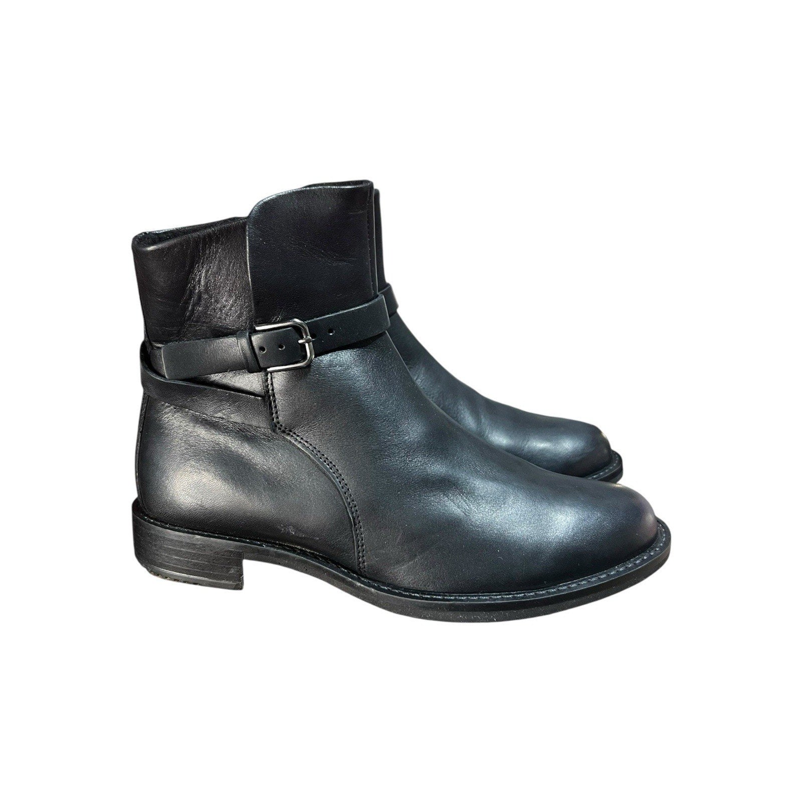 Ecco Sartorelle 25 Leather Mid-Cut Boot in black EU 37
