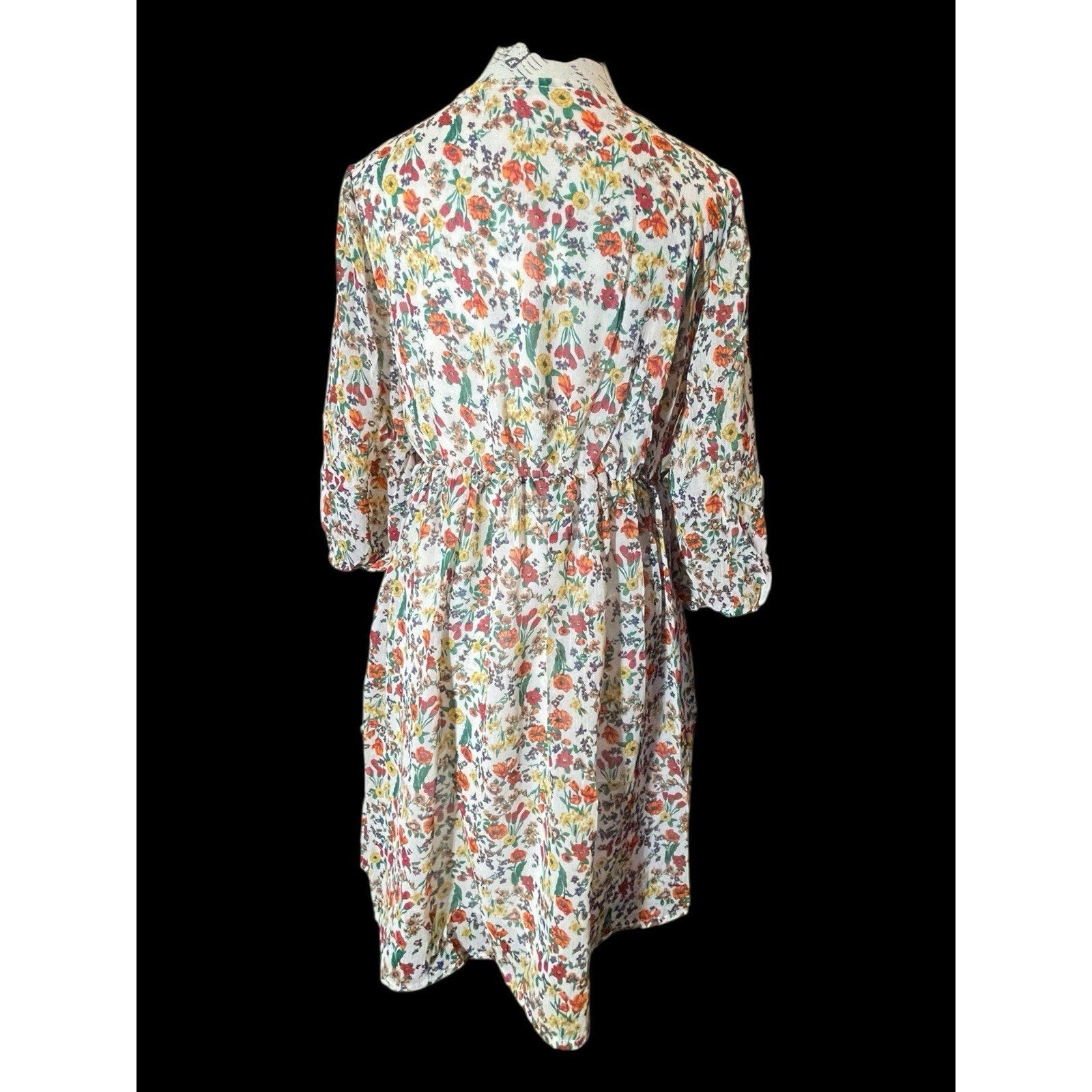 Hayden Floral Print Short Dress Size M NWT