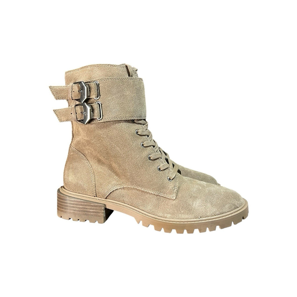 Vince Camuto Fawdry Combat Boots Tan Women’s Shoe Size 9.5