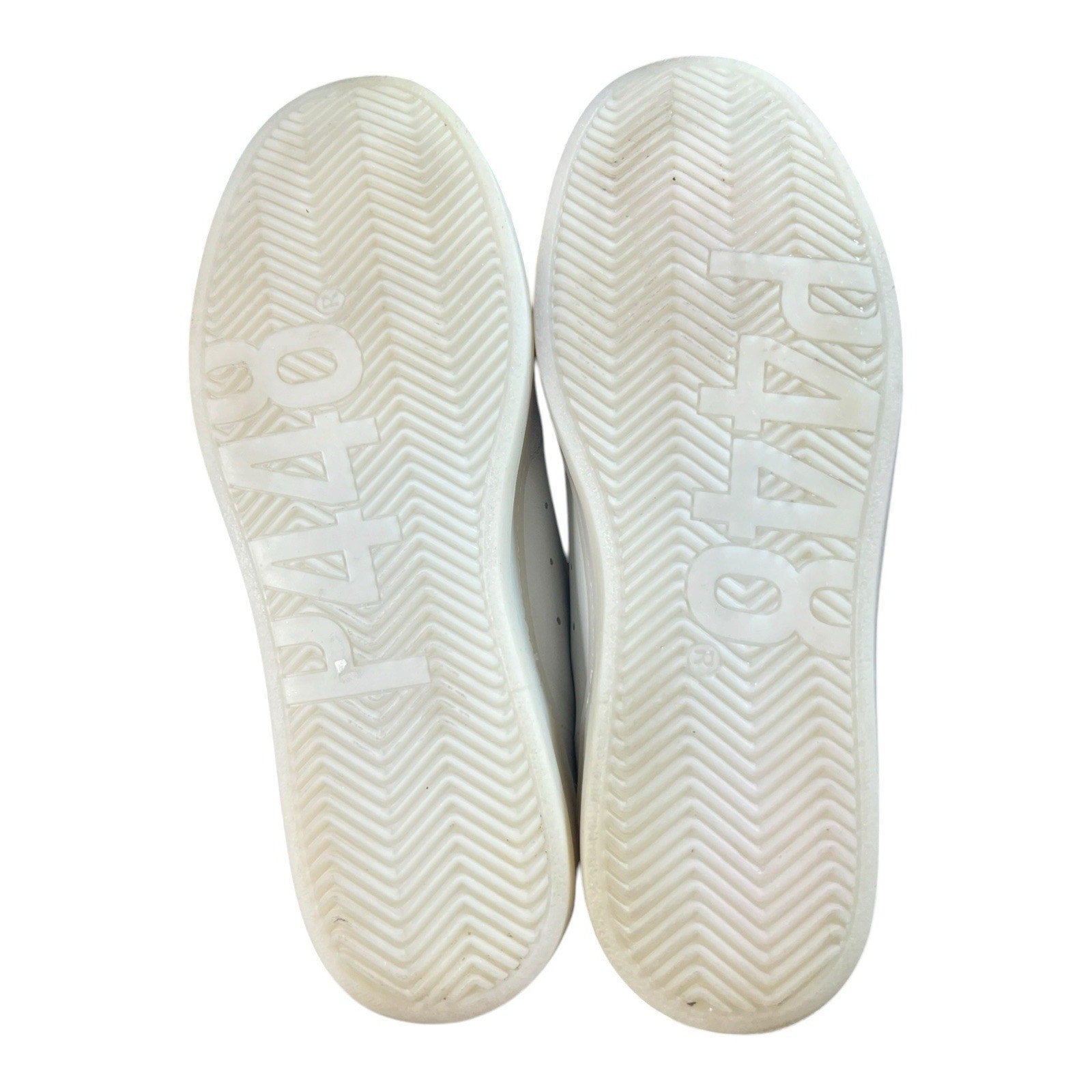 P448 John sneakers in white leather with silver accents EU 38