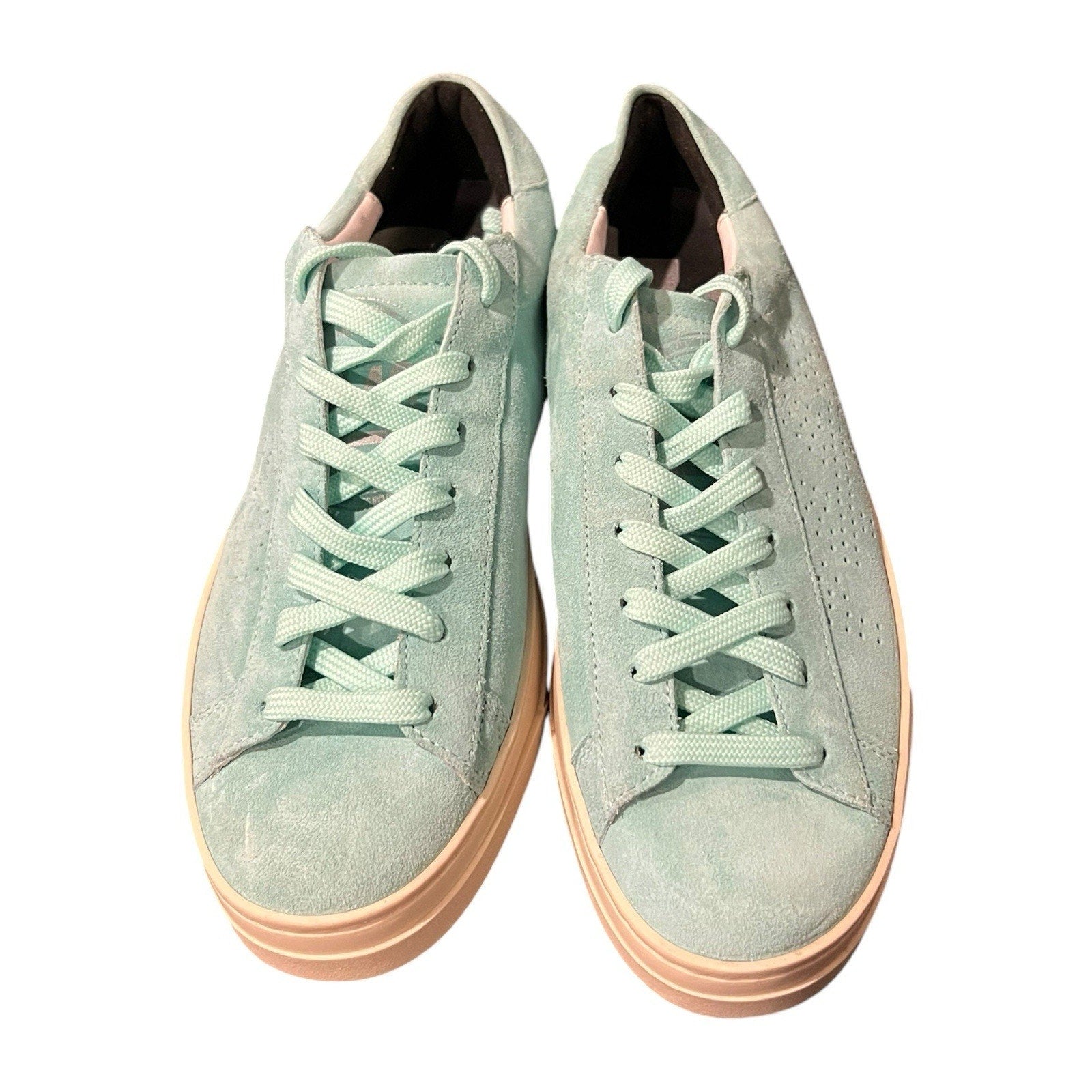 P448 Jack Trainers Mint Suede Upper Women’s Shoe Size EU 39 US 8