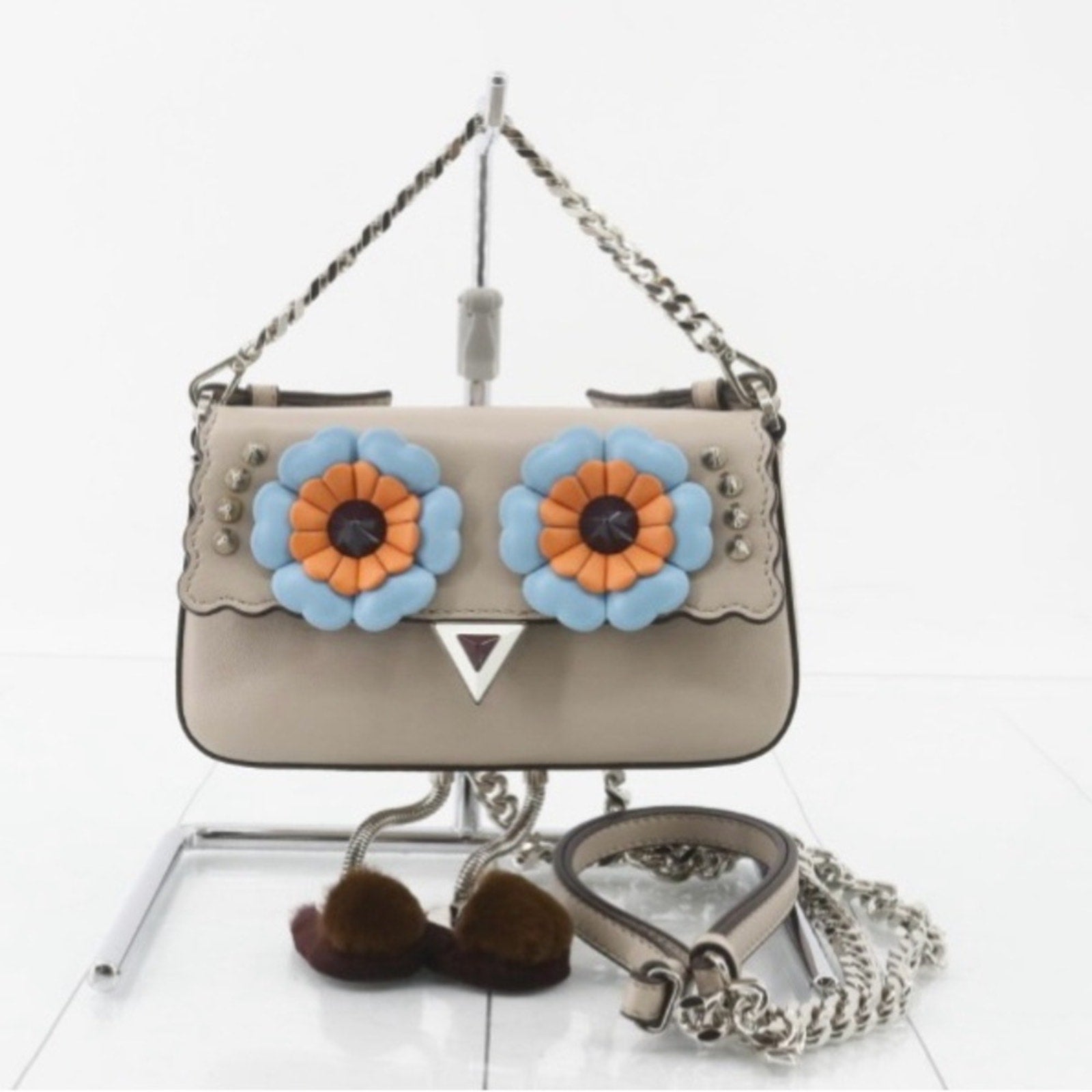 Fendi Monster with Real Fur Feet and COA