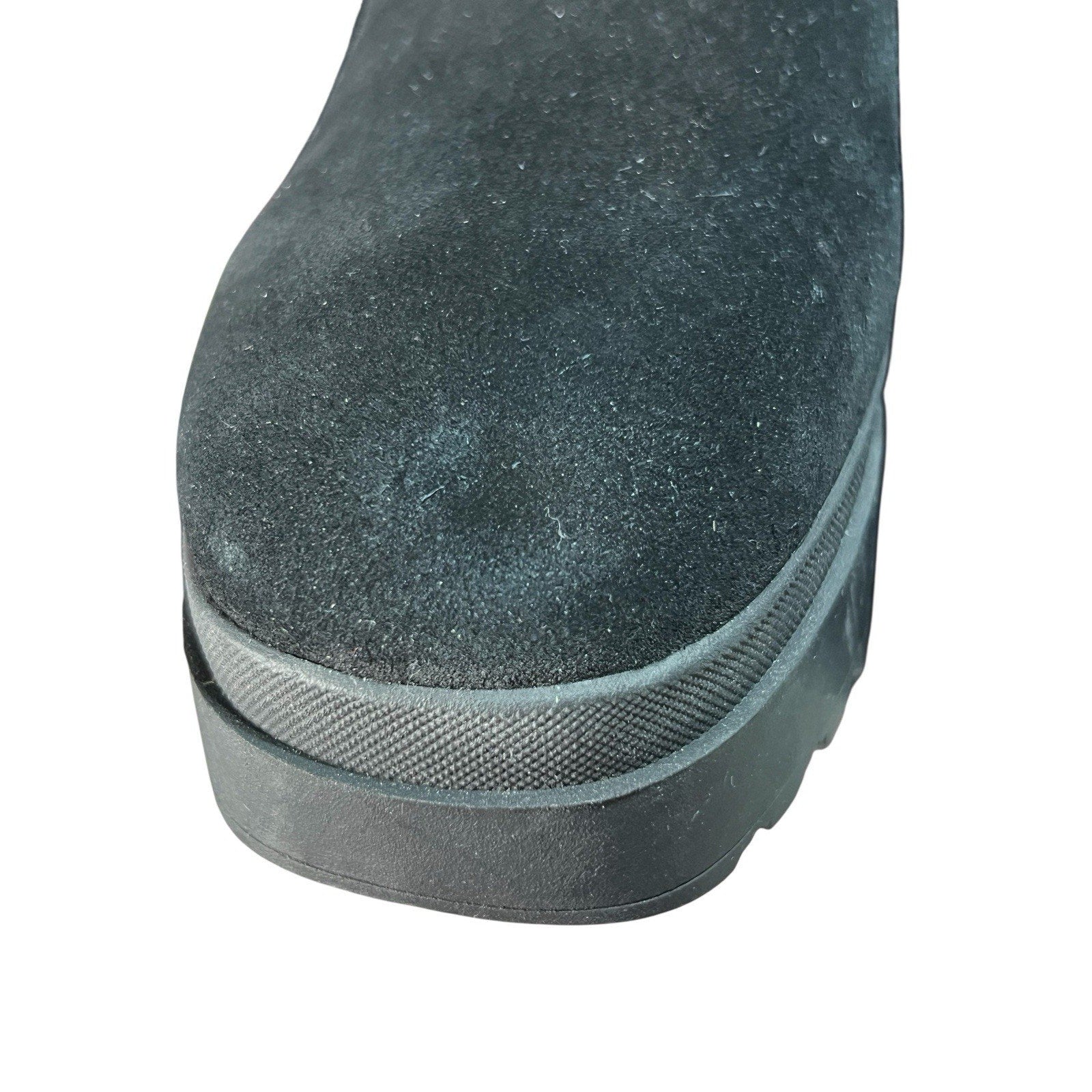 Calvin Klein Jeans Black Suede Ankle Booties Women’s Size 9M