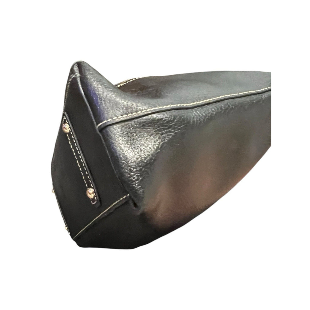 Dooney & Bourke Cooper hobo shoulder bag Black Pebbles Leather