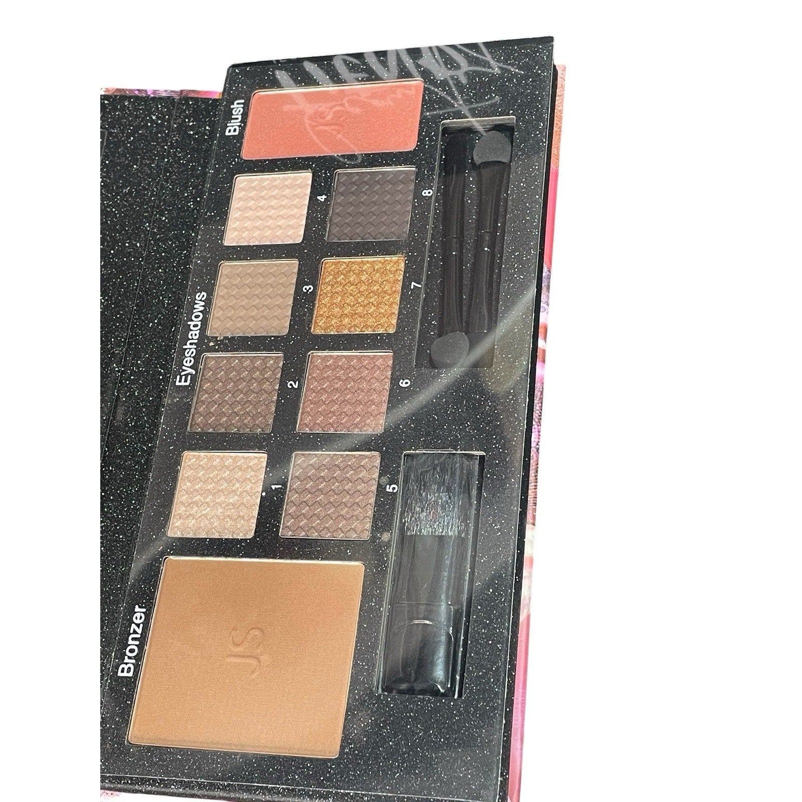 Jessica Simpson Fiend Beauty Blush Bronzer And Eyeshadow Pallet