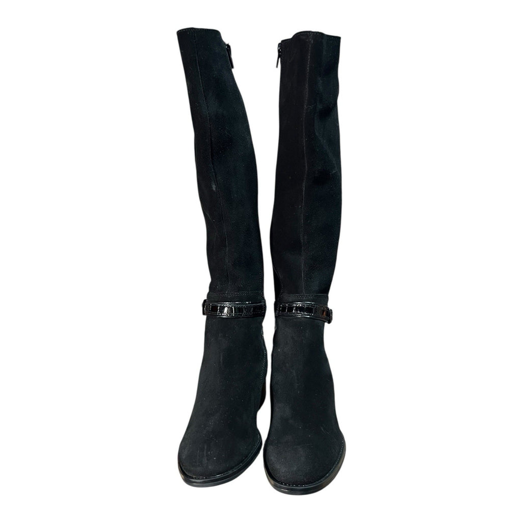 Bos. & Co. Jade boot Knee High Black Suede Boot EU 37