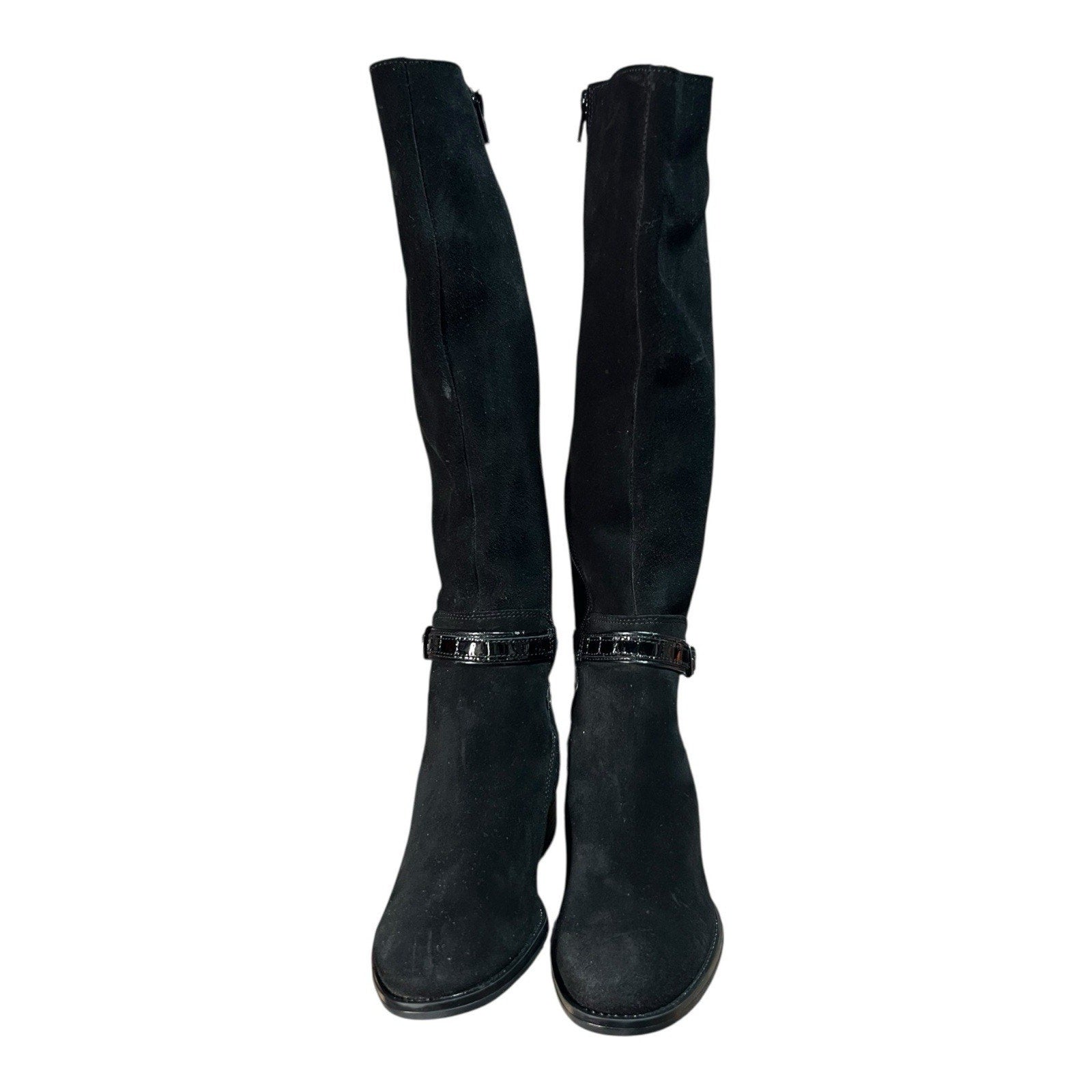 Bos. & Co. Jade boot Knee High Black Suede Boot EU 37