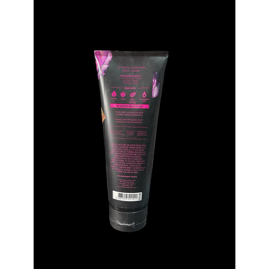 Bath & Body Works Wild Roses & Vanilla Ultimate Hydrating Body Cream 8 oz – New