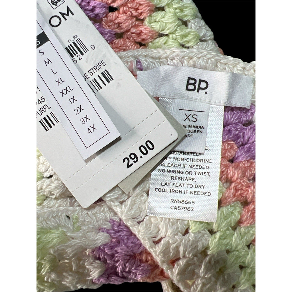 BP Cropped Knit Tie-Top – New with Tags, XS”