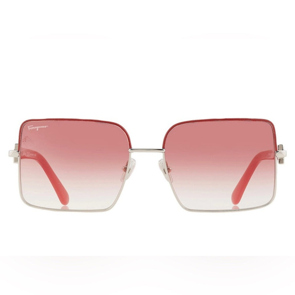 Salvatore Ferragamo Pink Gradient Sunglasses NIB