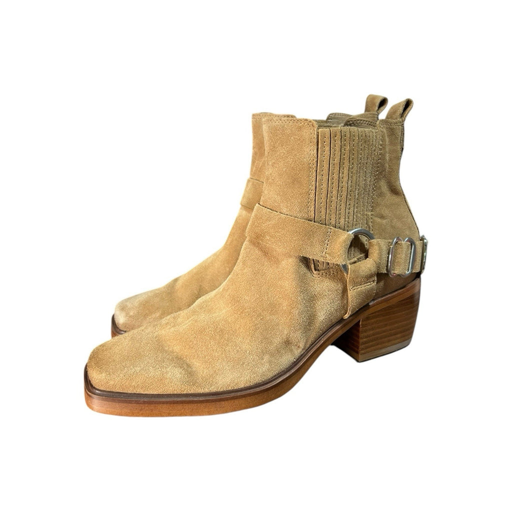 Sam Edelman Bellamie camel harness moto bootie Size 6.5M