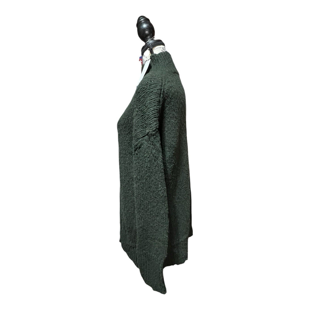 Vince Wool Pullover Wool Blend Sweater In Juniper Green Size M MSRP $445